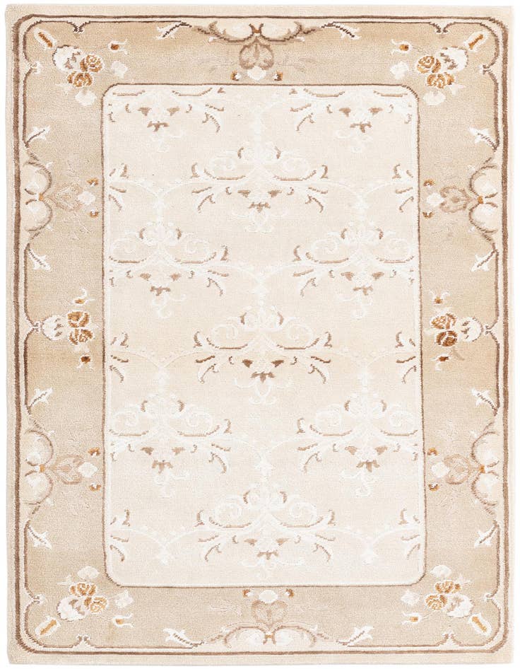 Detail image of 2' 11 x 5' 1 Hand Knotted Darya Wool Rug
