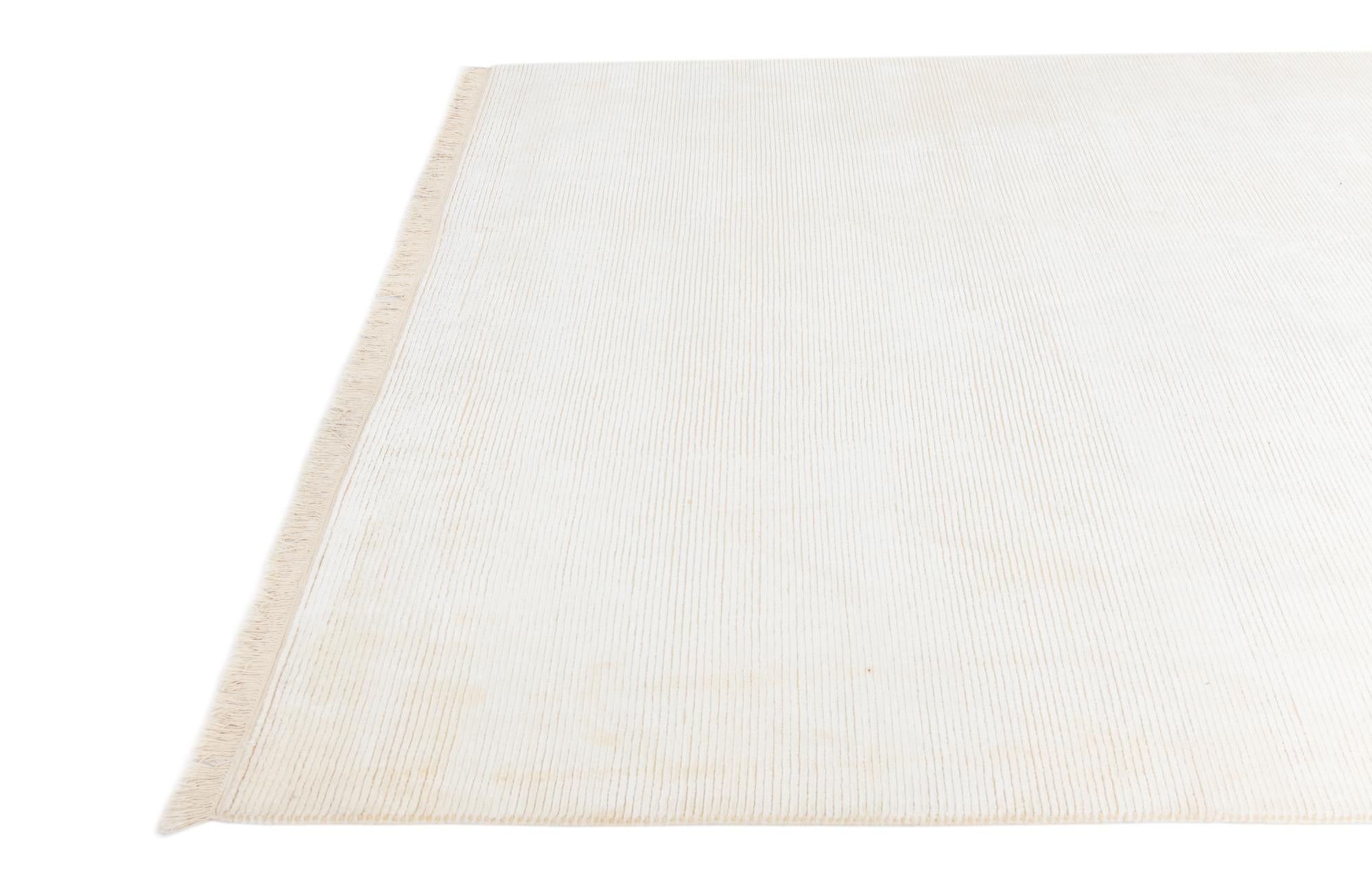 6' 7 x 9' 10 Hand Knotted Darya Wool Rug
