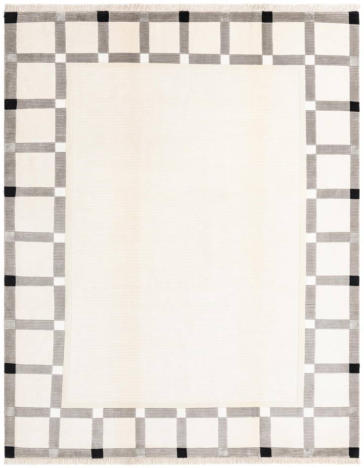 Detail image of 6' 11 x 9' 9 Hand Knotted Darya Wool Rug