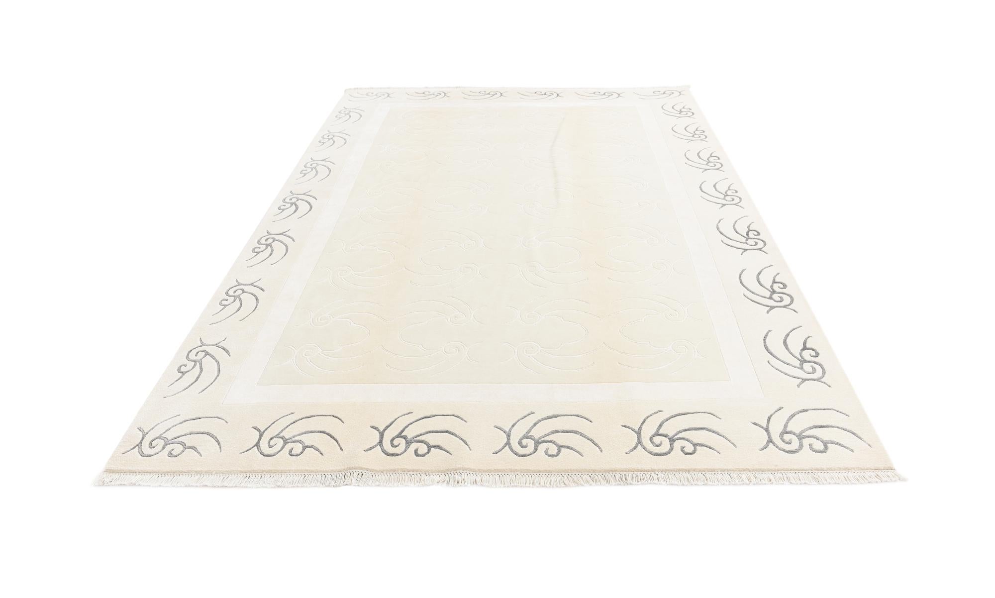 6' 5 x 9' 10 Hand Knotted Darya Wool Rug