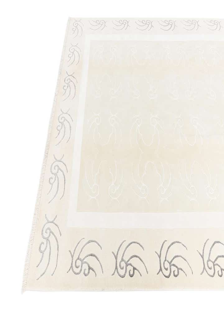 6' 5 x 9' 10 Hand Knotted Darya Wool Rug