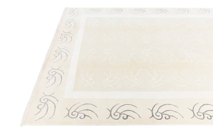 Detail image of 6' 5 x 9' 10 Hand Knotted Darya Wool Rug