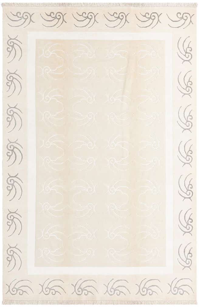 6' 5 x 9' 10 Hand Knotted Darya Wool Rug