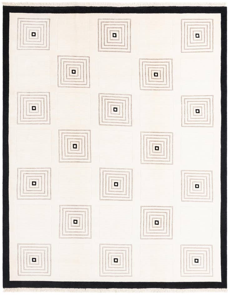 Detail image of 6' 11 x 9' 7 Hand Knotted Darya Wool Rug