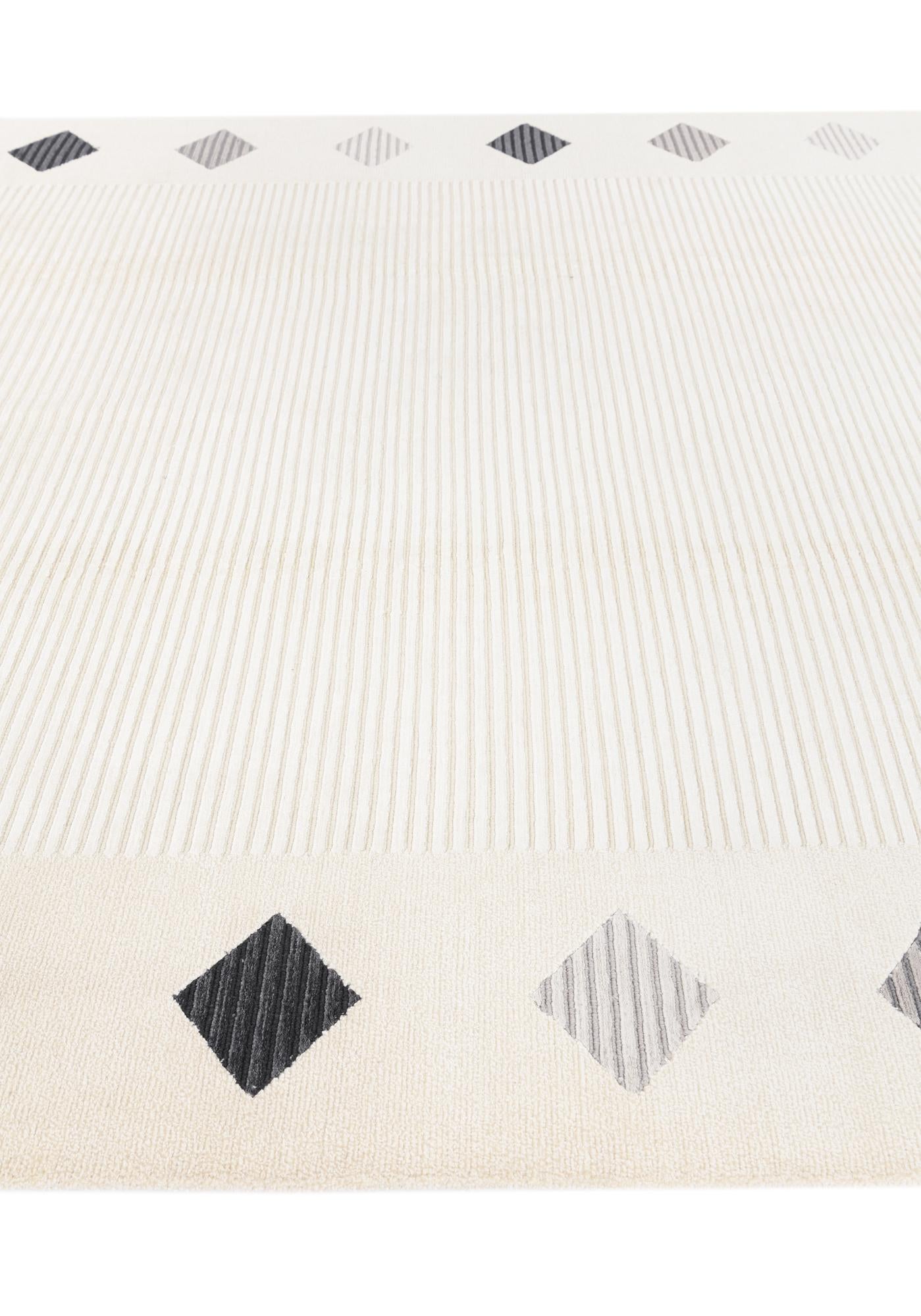 6' 8 x 9' 11 Hand Knotted Darya Wool Rug