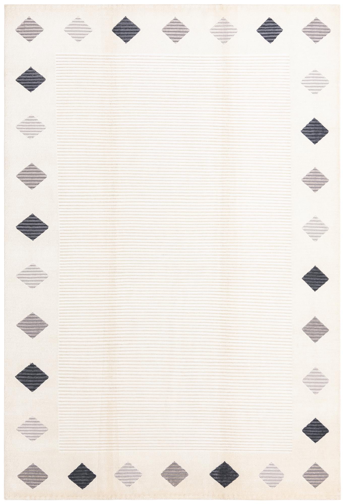 6' 8 x 9' 11 Hand Knotted Darya Wool Rug