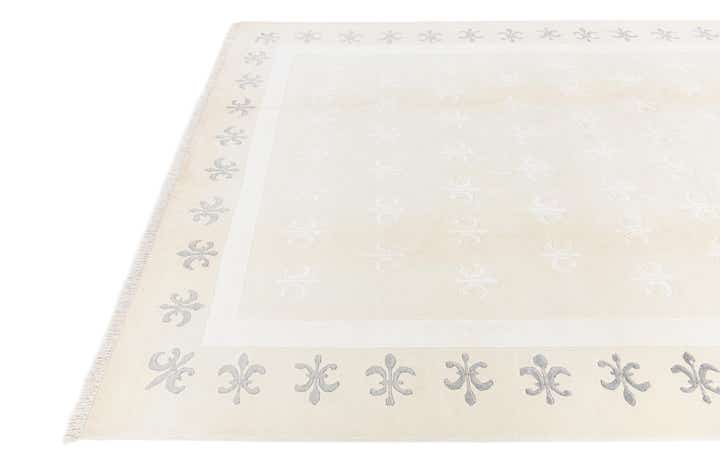 6' 9 x 9' 11 Hand Knotted Darya Wool Rug