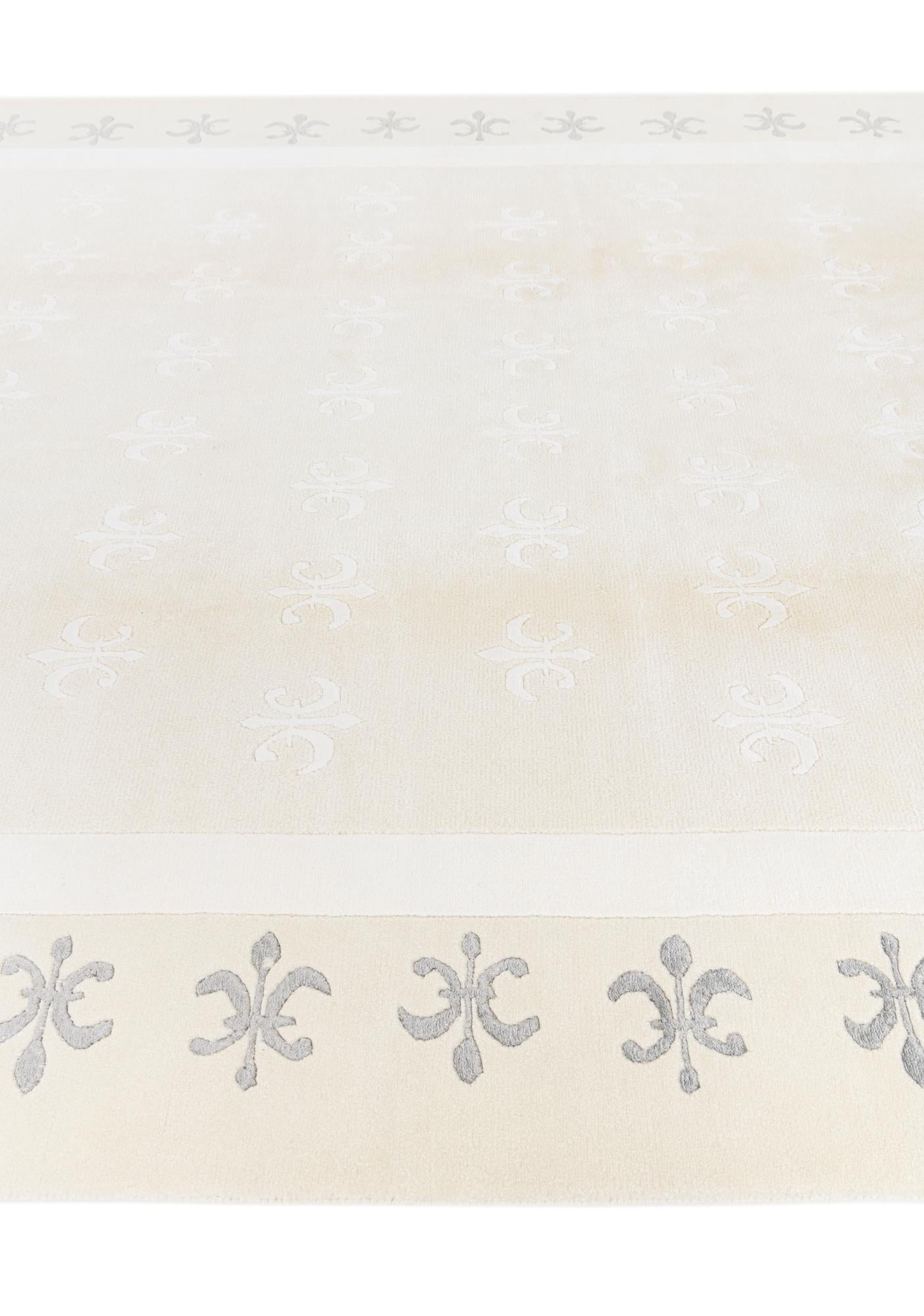 6' 9 x 9' 11 Hand Knotted Darya Wool Rug