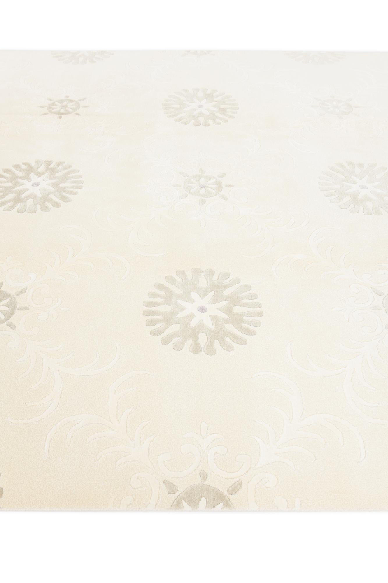 6' 9 x 9' 7 Hand Knotted Darya Wool Rug