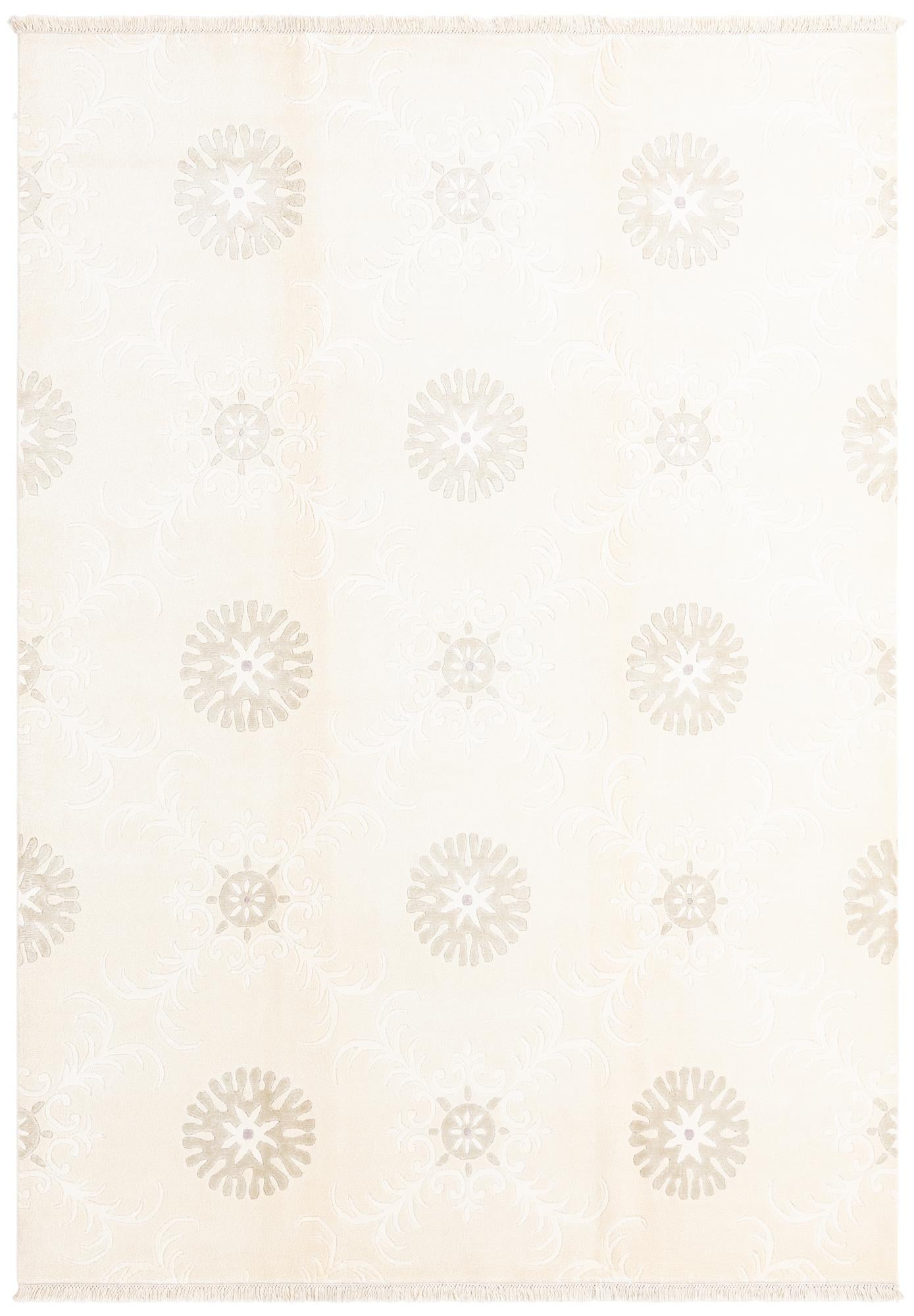 6' 9 x 9' 7 Hand Knotted Darya Wool Rug