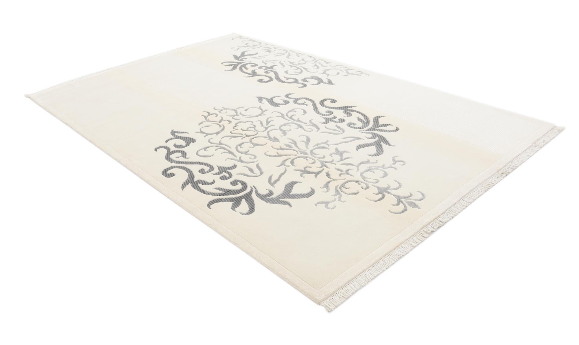 6' 6 x 9' 8 Hand Knotted Darya Wool Rug