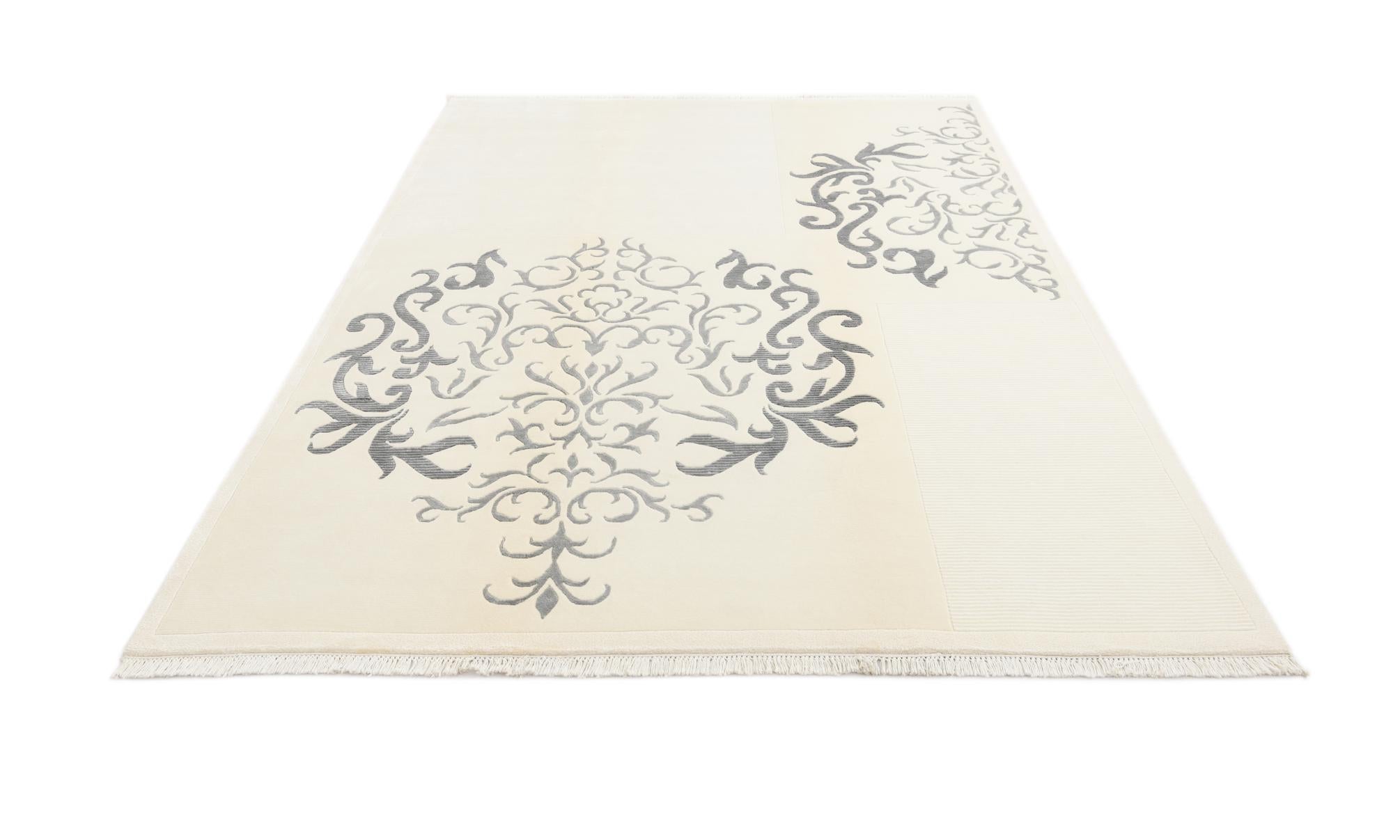 6' 6 x 9' 8 Hand Knotted Darya Wool Rug