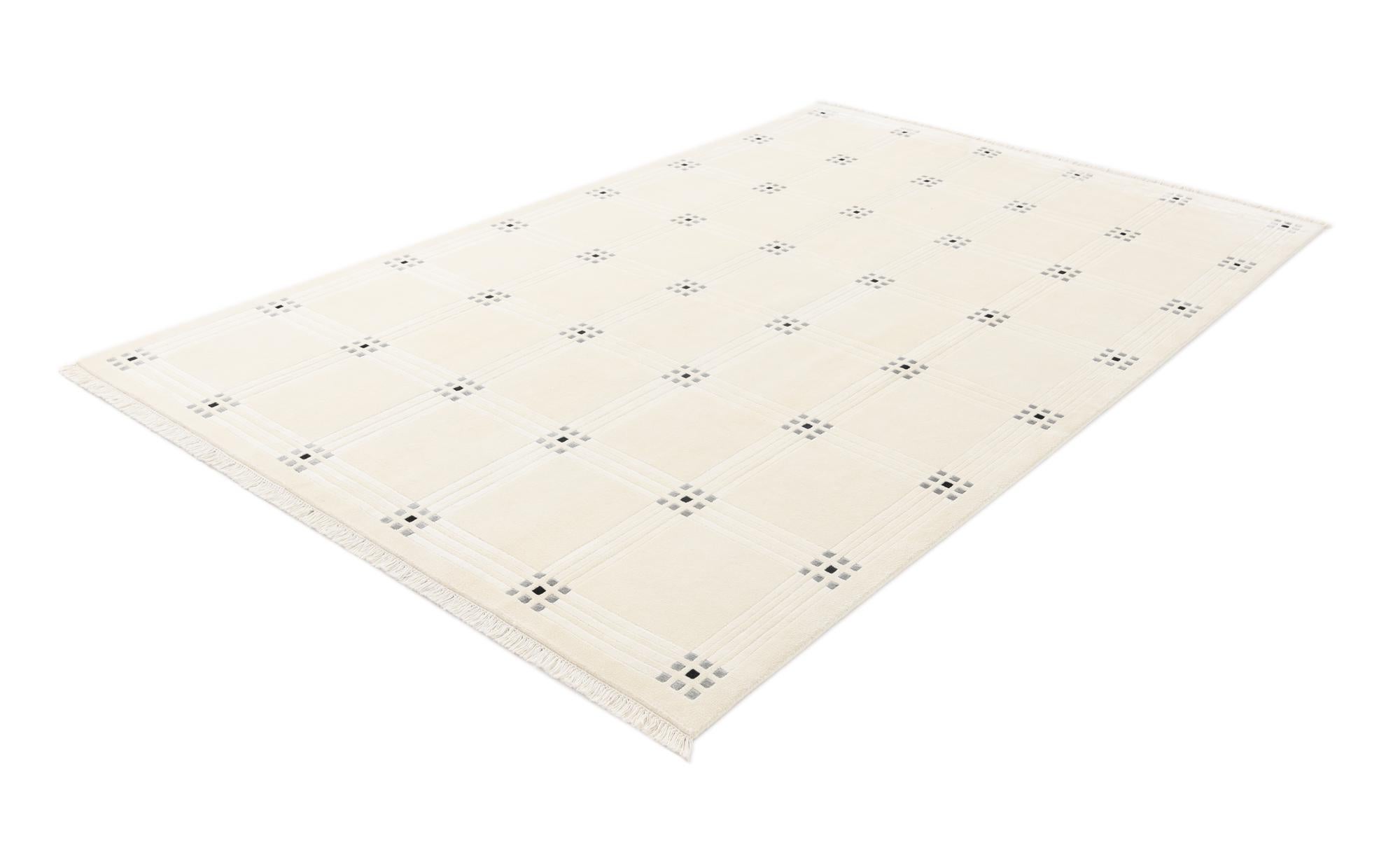 6' 5 x 9' 10 Hand Knotted Darya Wool Rug