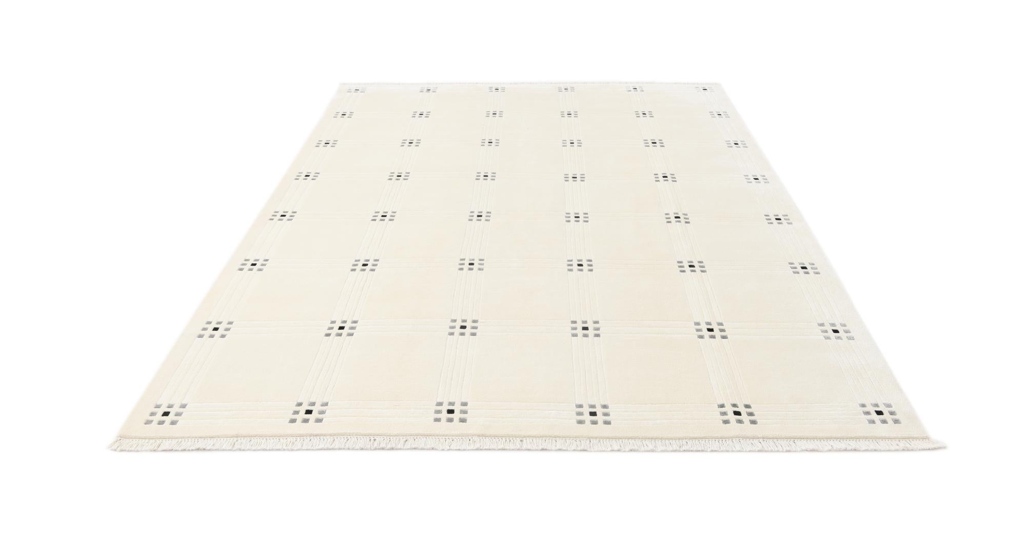 6' 5 x 9' 10 Hand Knotted Darya Wool Rug