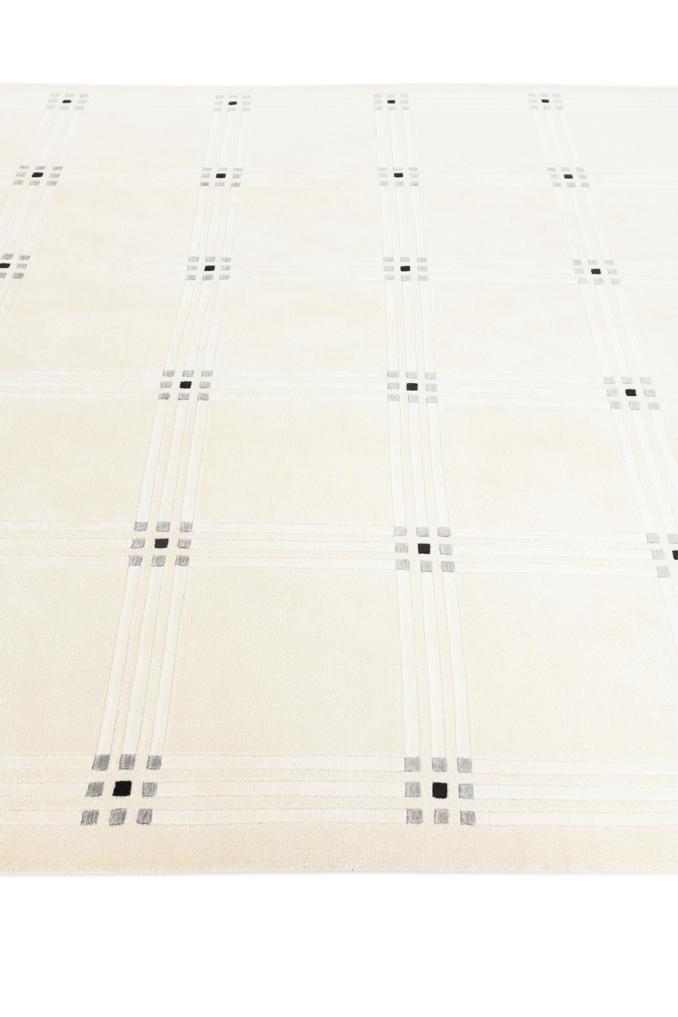 6' 5 x 9' 10 Hand Knotted Darya Wool Rug