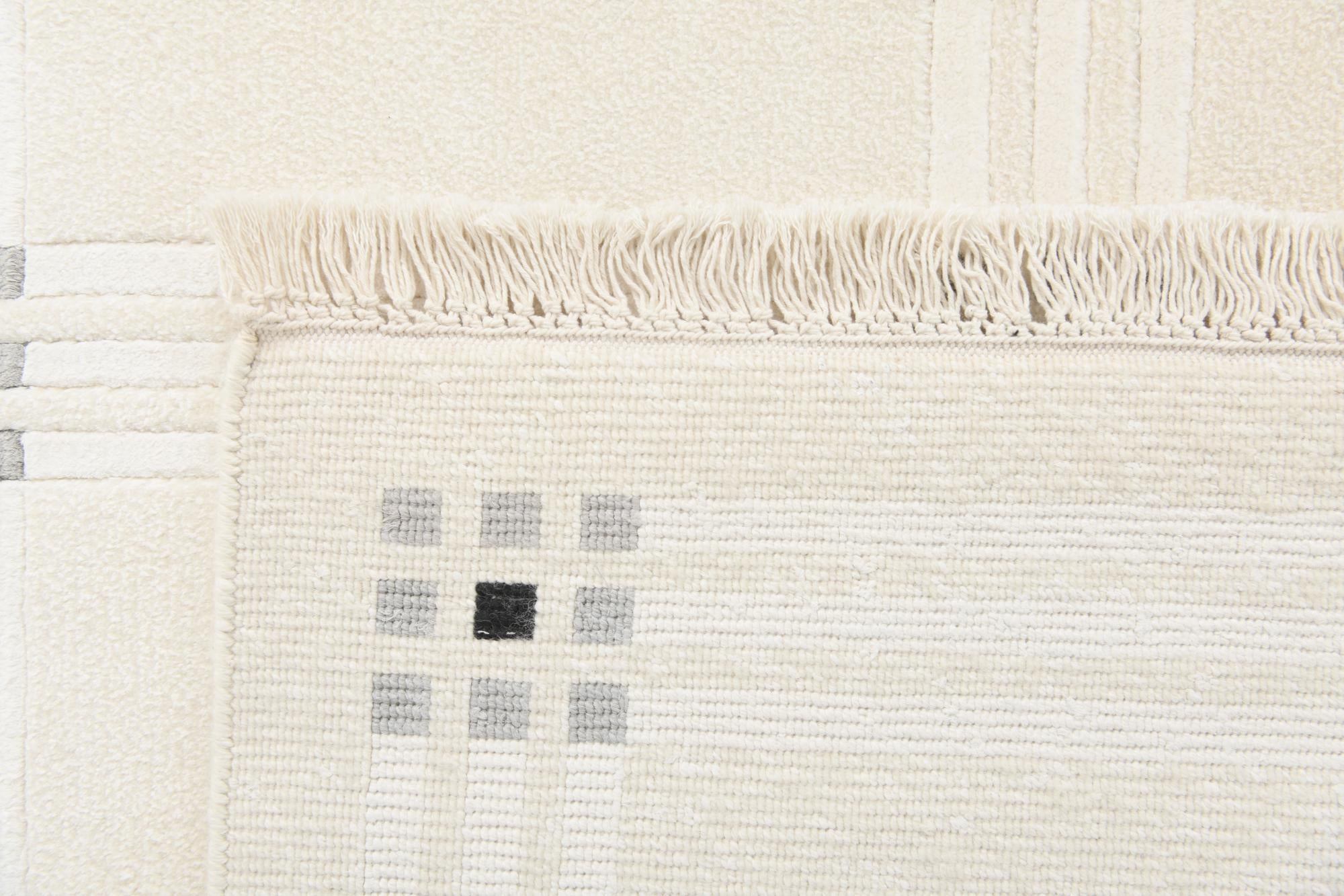 6' 5 x 9' 10 Hand Knotted Darya Wool Rug