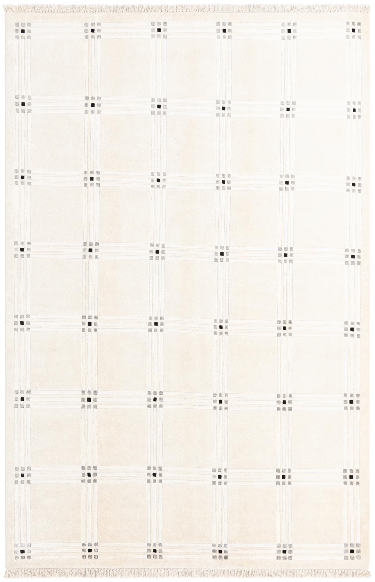 6' 5 x 9' 10 Hand Knotted Darya Wool Rug