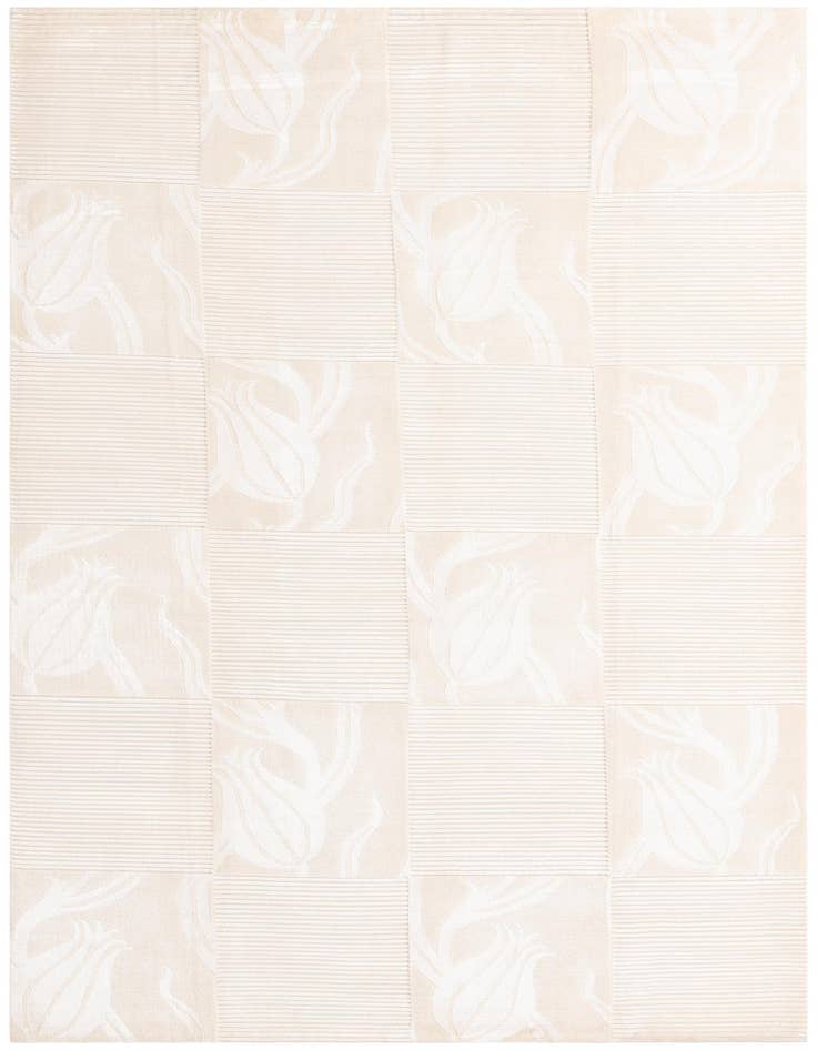 Detail image of 6' 7 x 10' 2 Hand Knotted Darya Wool Rug