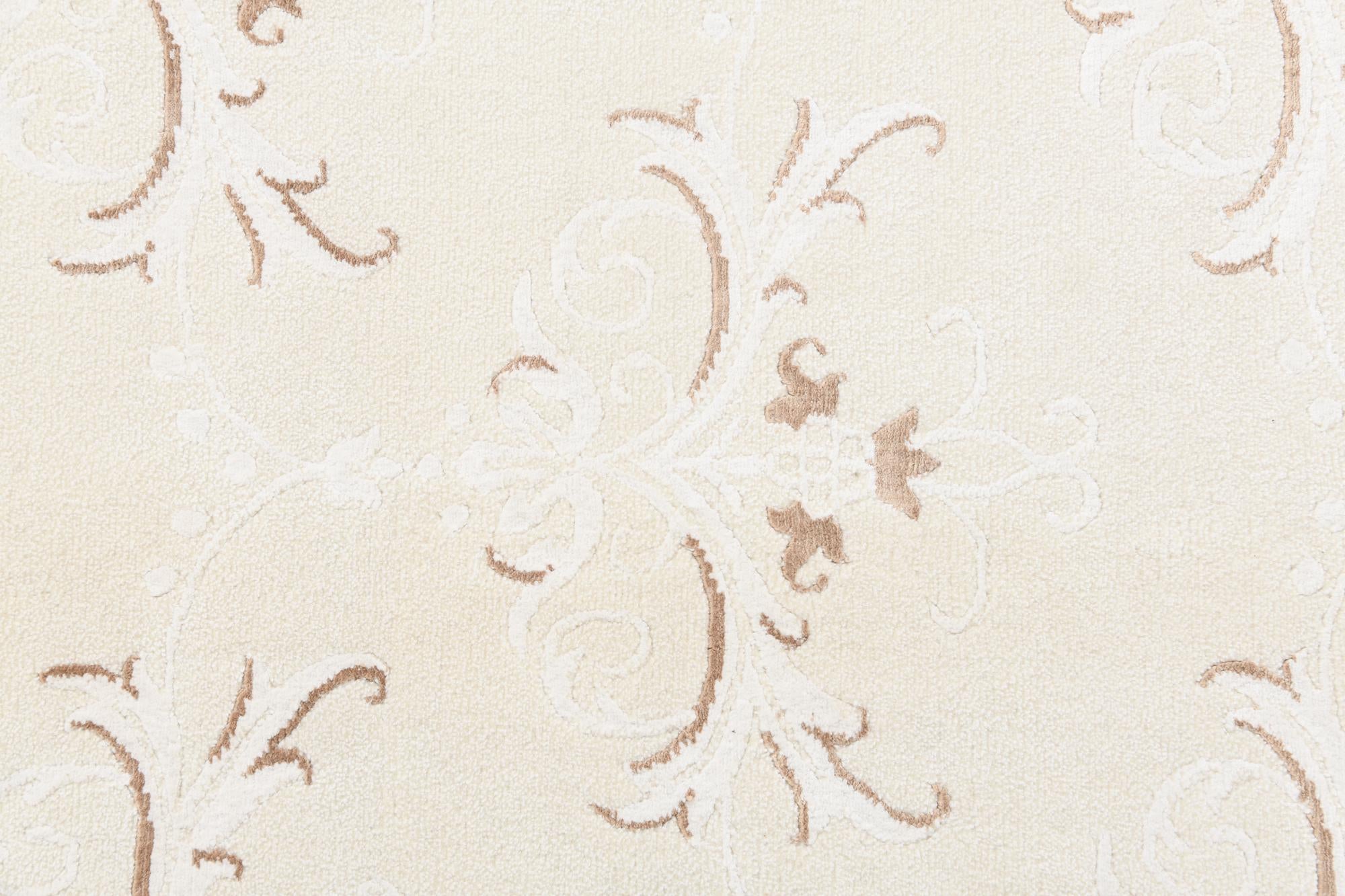 6' 9 x 9' 11 Hand Knotted Darya Wool Rug