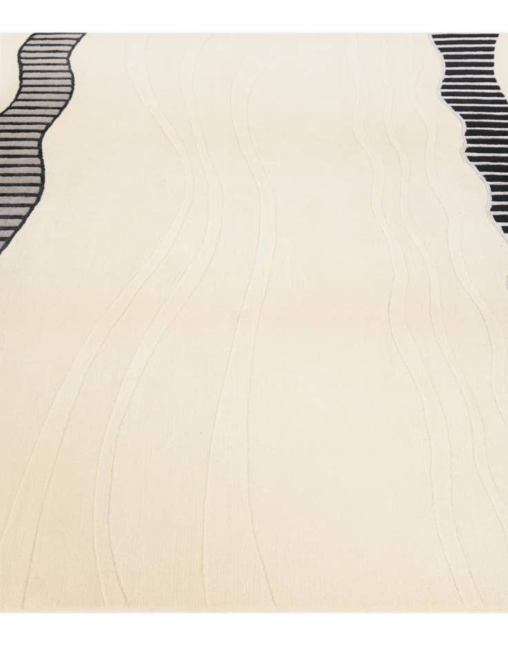 Detail image of 6' 7 x 9' 5  Hand Knotted Darya Wool Rug