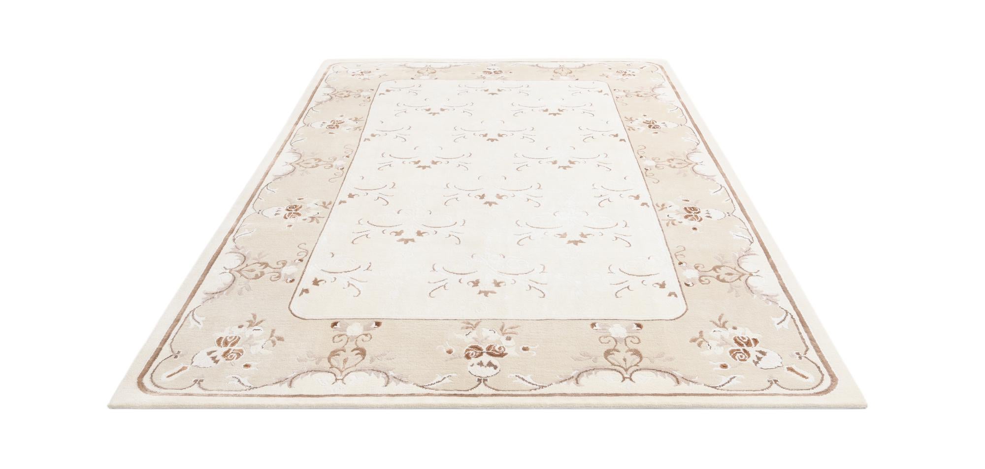 6' 8 x 10' Hand Knotted Darya Wool Rug