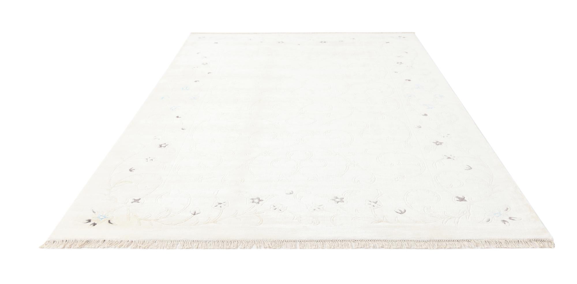 6' 7 x 9' 9 Hand Knotted Darya Wool Rug