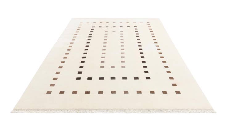 Detail image of 6' 6 x 9' 11 Hand Knotted Darya Wool Rug