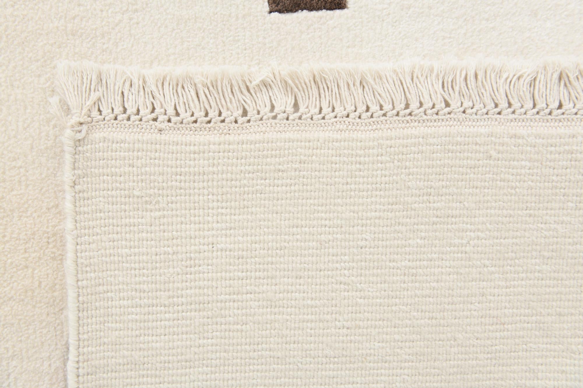 6' 6 x 9' 11 Hand Knotted Darya Wool Rug