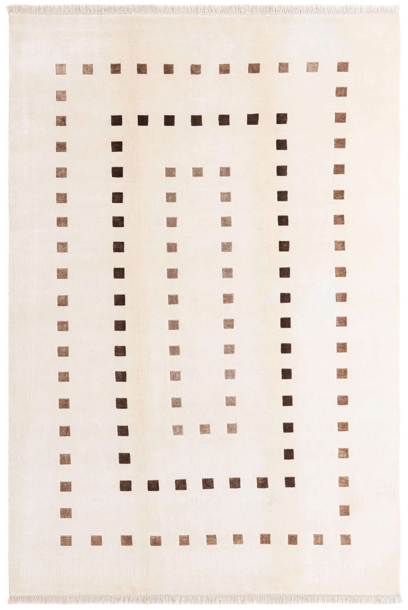 6' 6 x 9' 11 Hand Knotted Darya Wool Rug