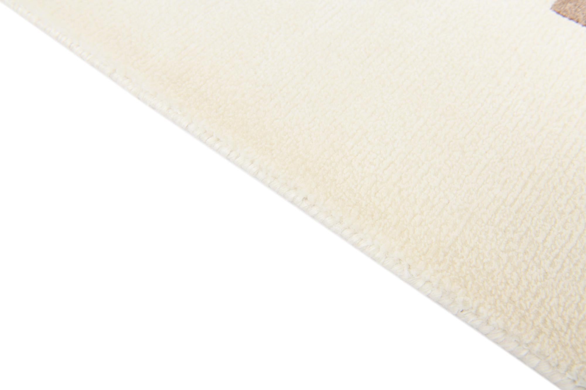 6' 7 x 9' 6 Hand Knotted Darya Wool Rug