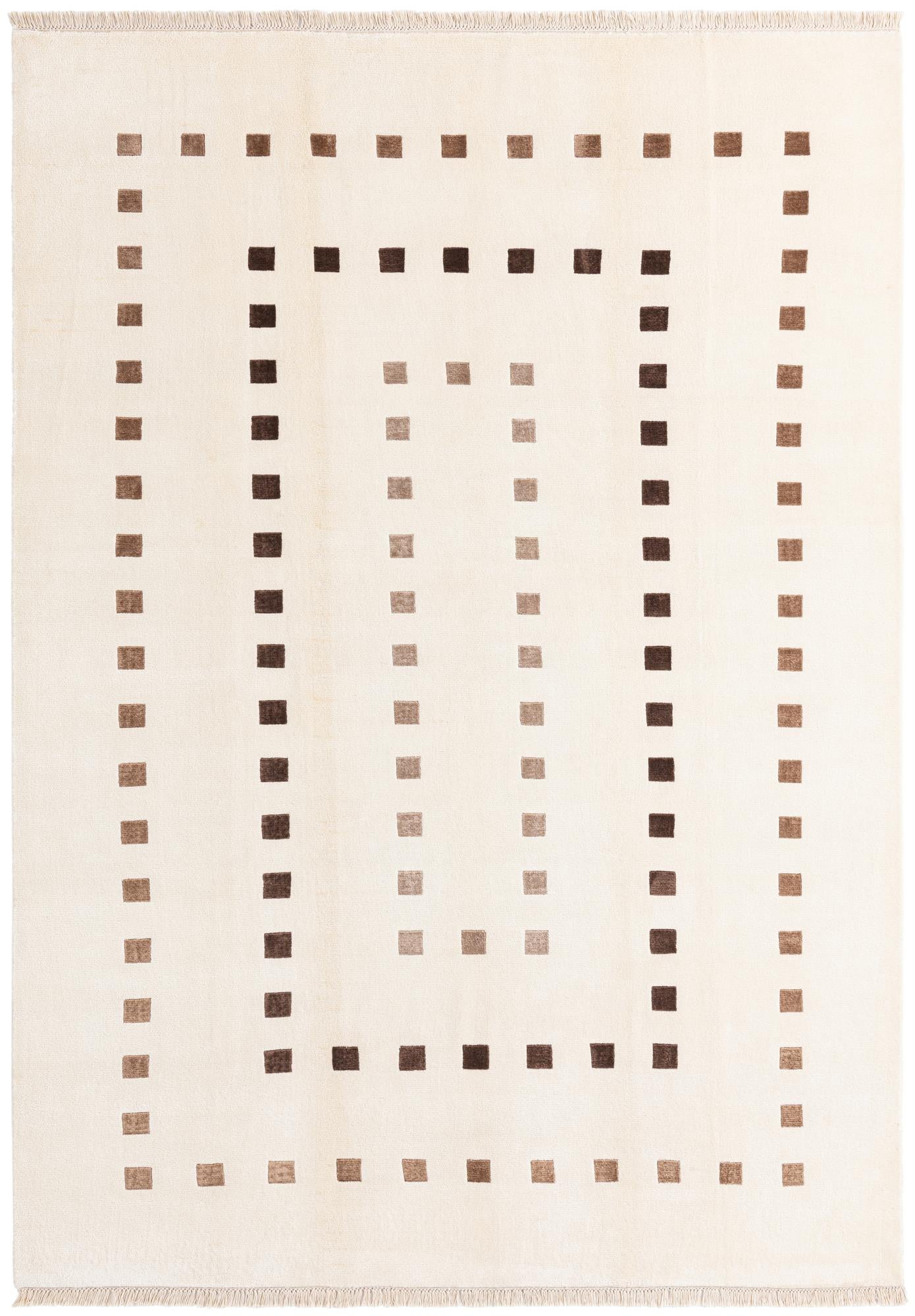 6' 7 x 9' 6 Hand Knotted Darya Wool Rug