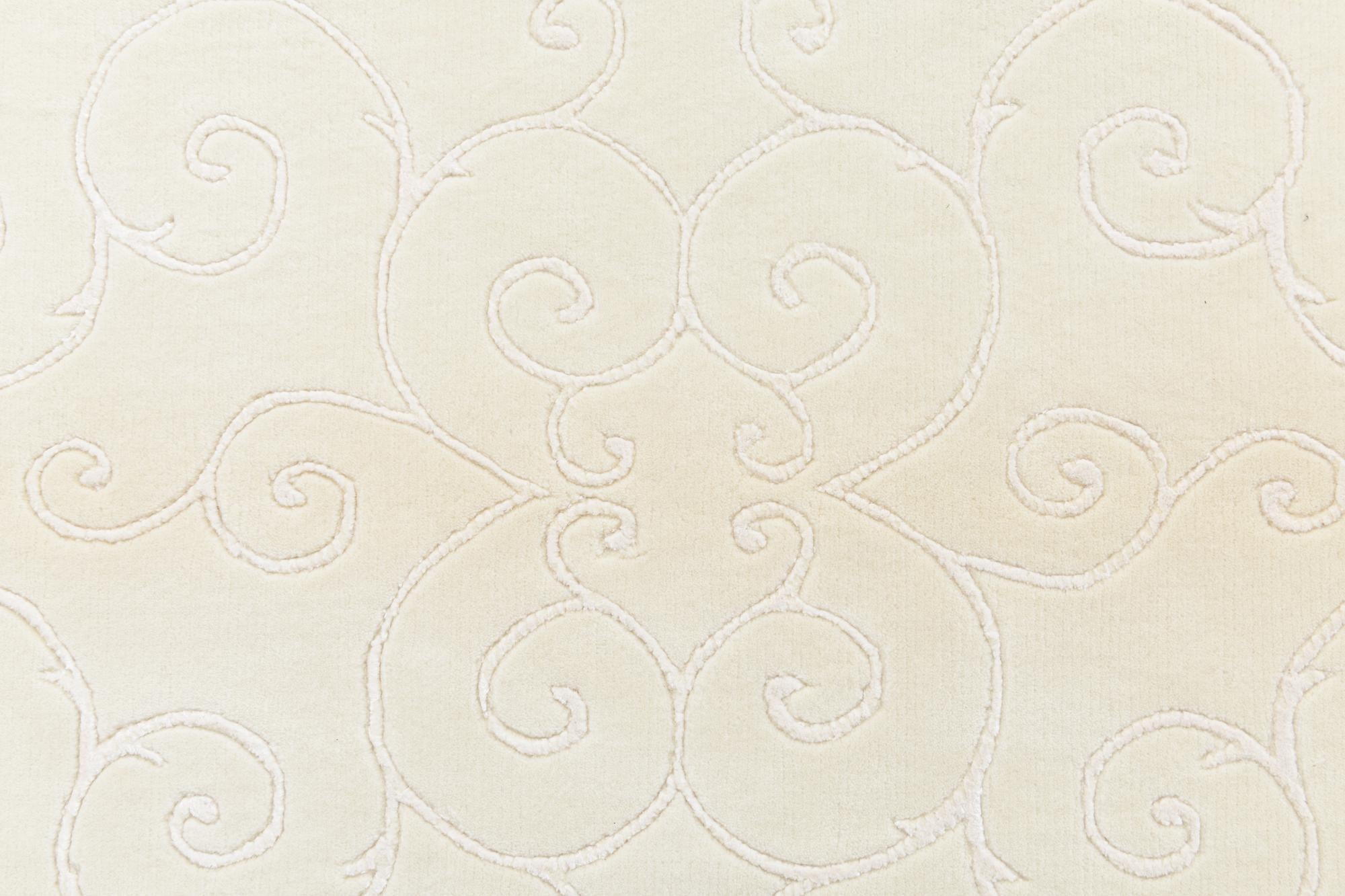 4' 11 x 6' 7 Hand Knotted Darya Wool Rug