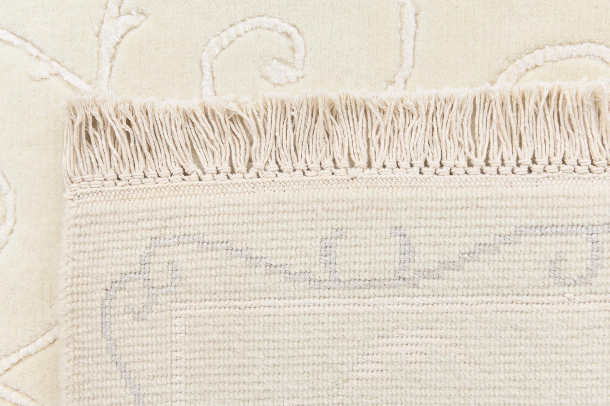 4' 11 x 6' 7 Hand Knotted Darya Wool Rug