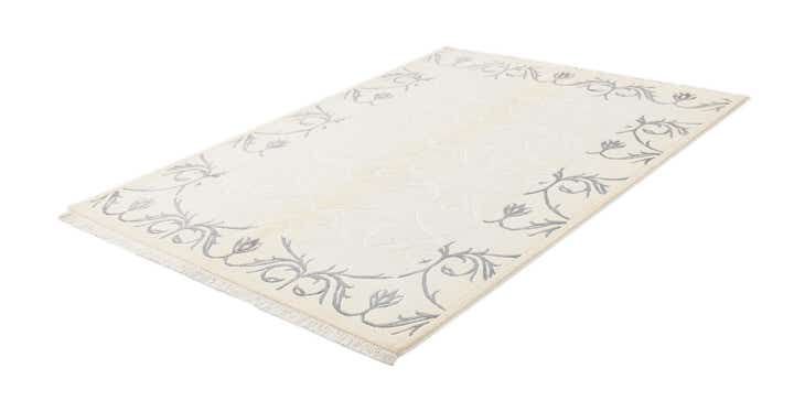 4' 11 x 6' 9 Hand Knotted Darya Wool Rug