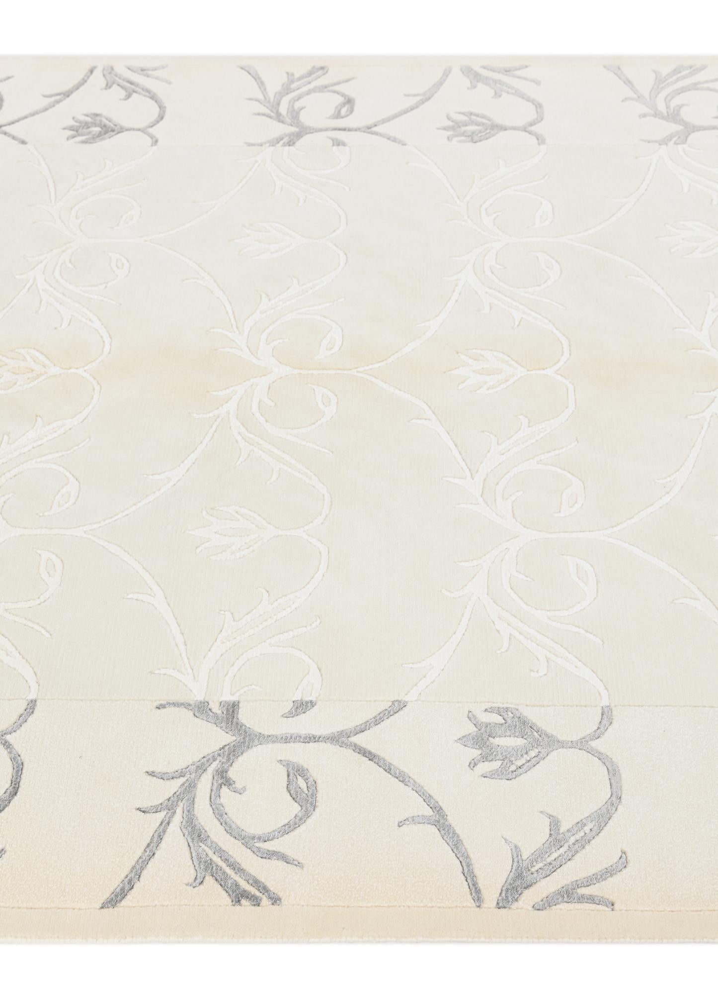 4' 11 x 6' 9 Hand Knotted Darya Wool Rug