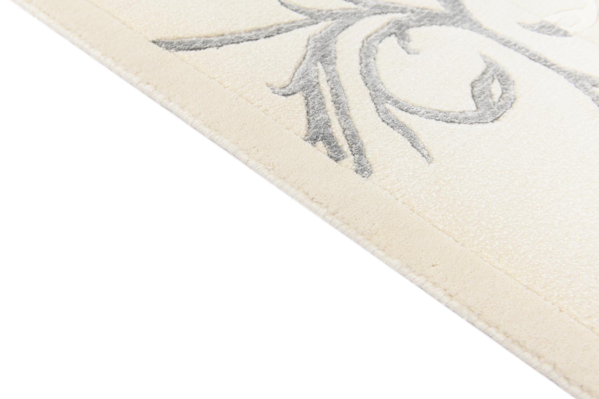 4' 11 x 6' 9 Hand Knotted Darya Wool Rug