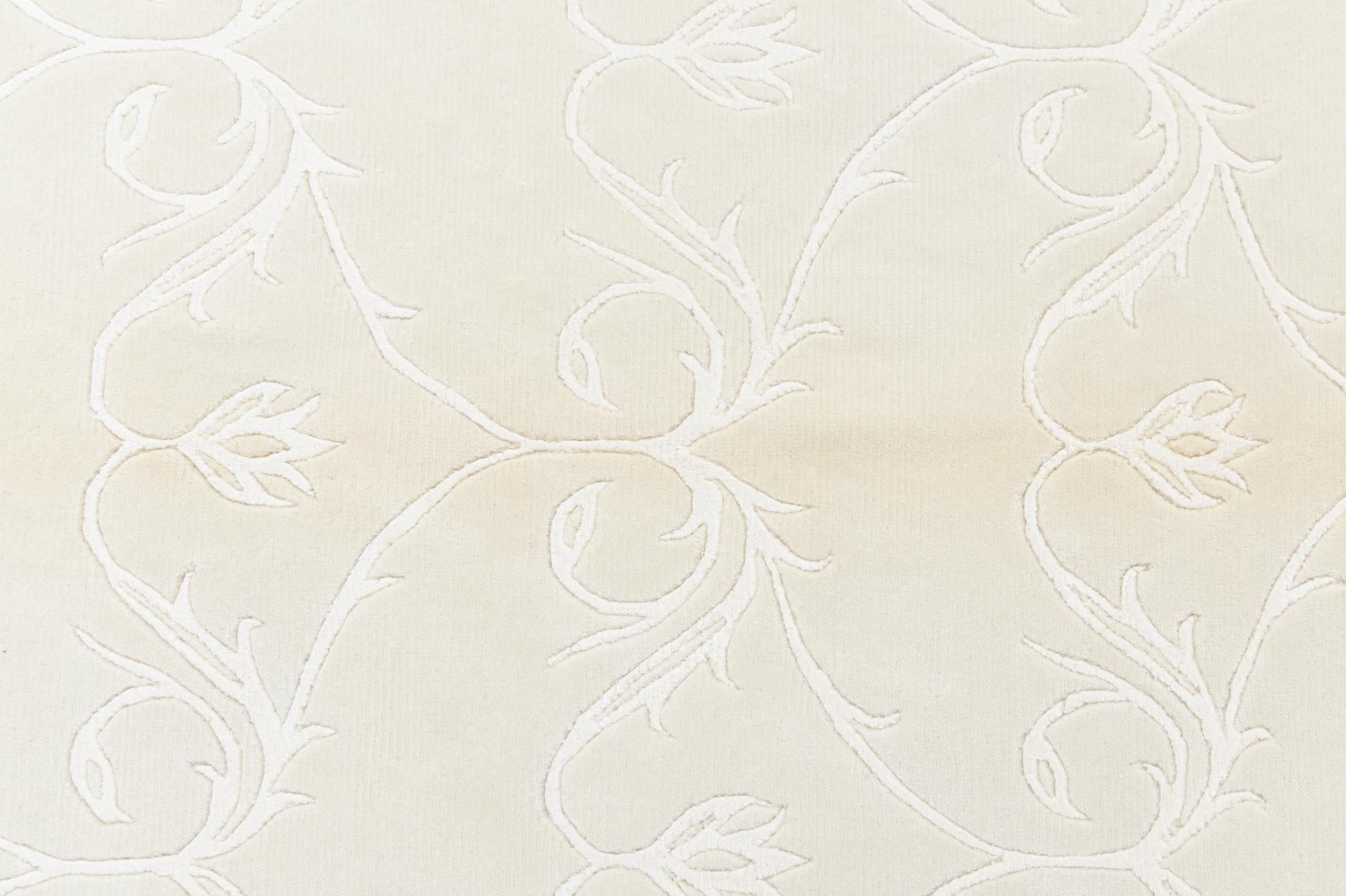4' 11 x 6' 9 Hand Knotted Darya Wool Rug
