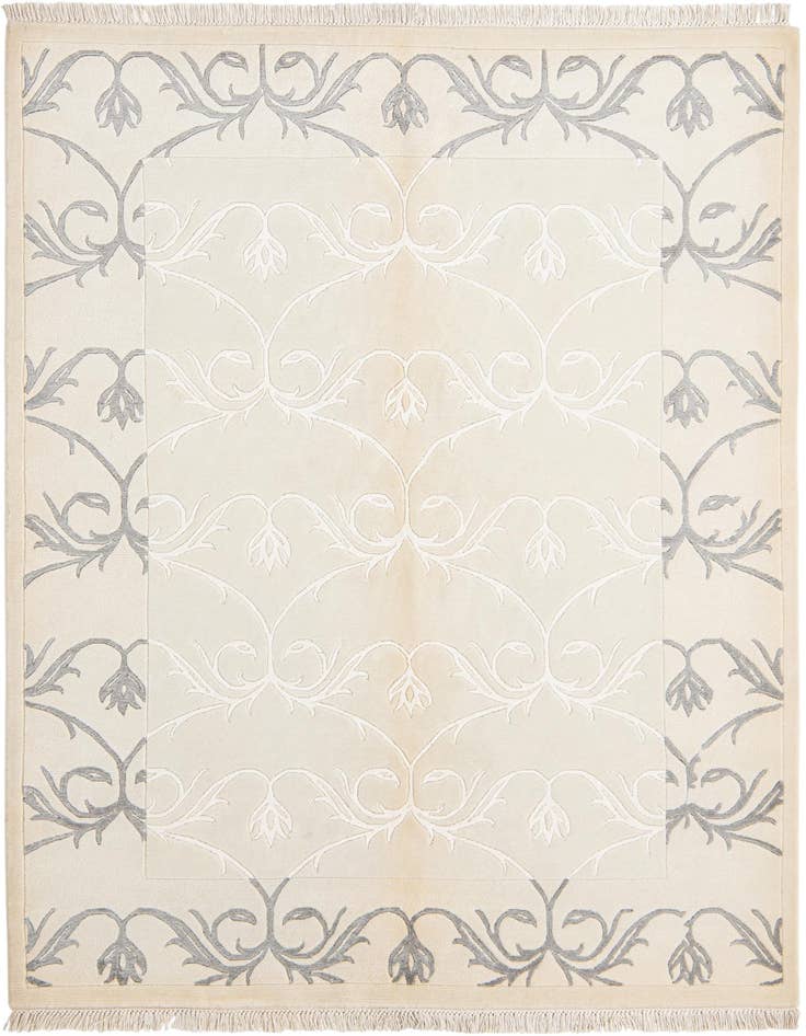 Detail image of 4' 11 x 6' 9 Hand Knotted Darya Wool Rug