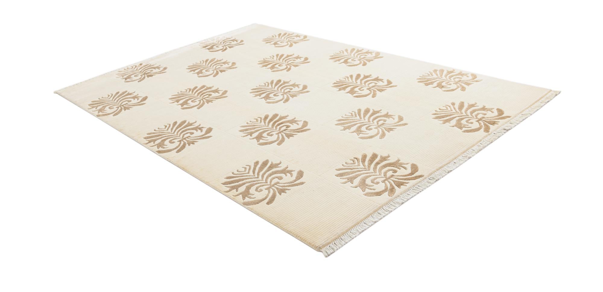 5' 7 x 8' 1 Hand Knotted Darya Wool Rug