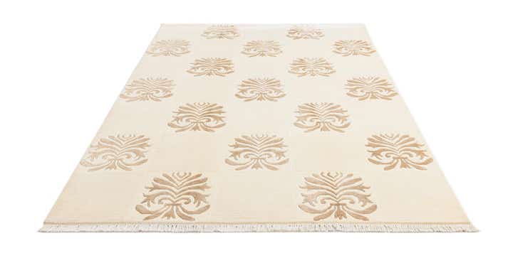 5' 7 x 8' 1 Hand Knotted Darya Wool Rug