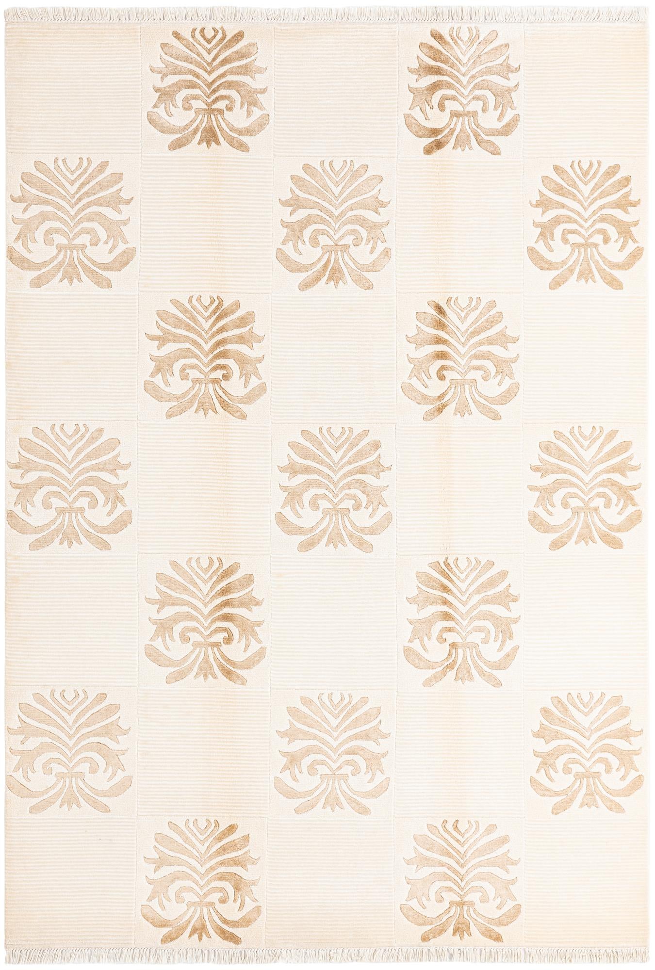 5' 7 x 8' 1 Hand Knotted Darya Wool Rug