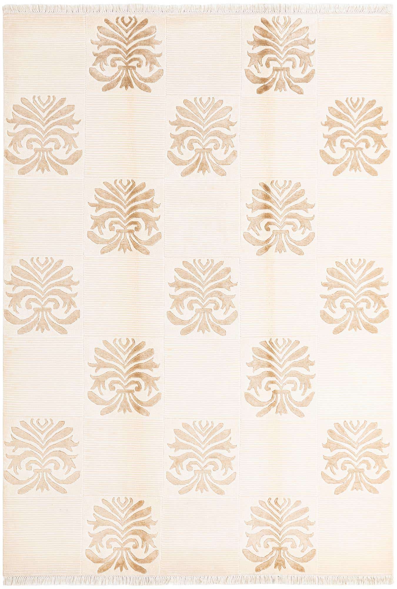 5' 7 x 8' 1 Hand Knotted Darya Wool Rug