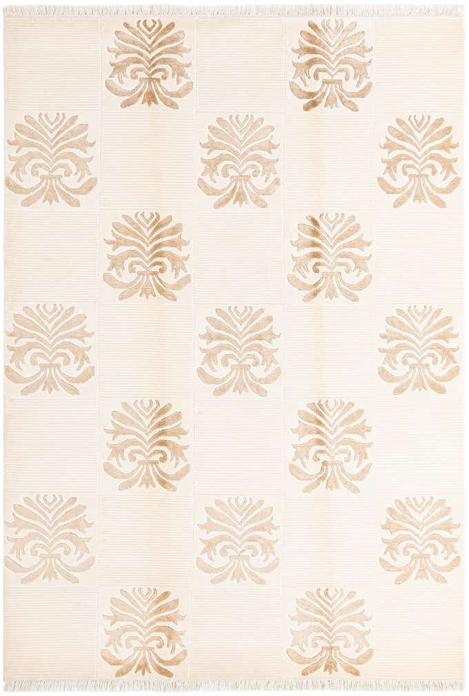 5' 7 x 8' 1 Hand Knotted Darya Wool Rug