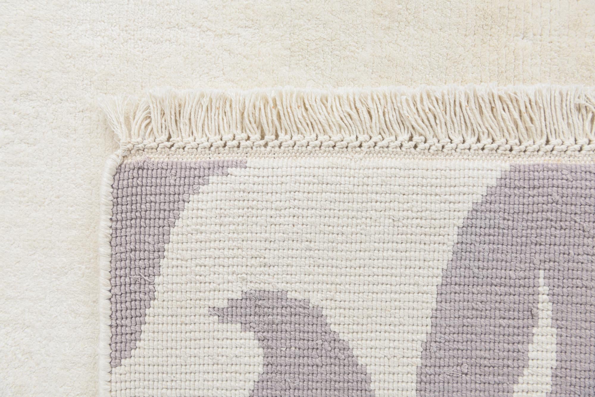 5' 9 x 8' Hand Knotted Darya Wool Rug