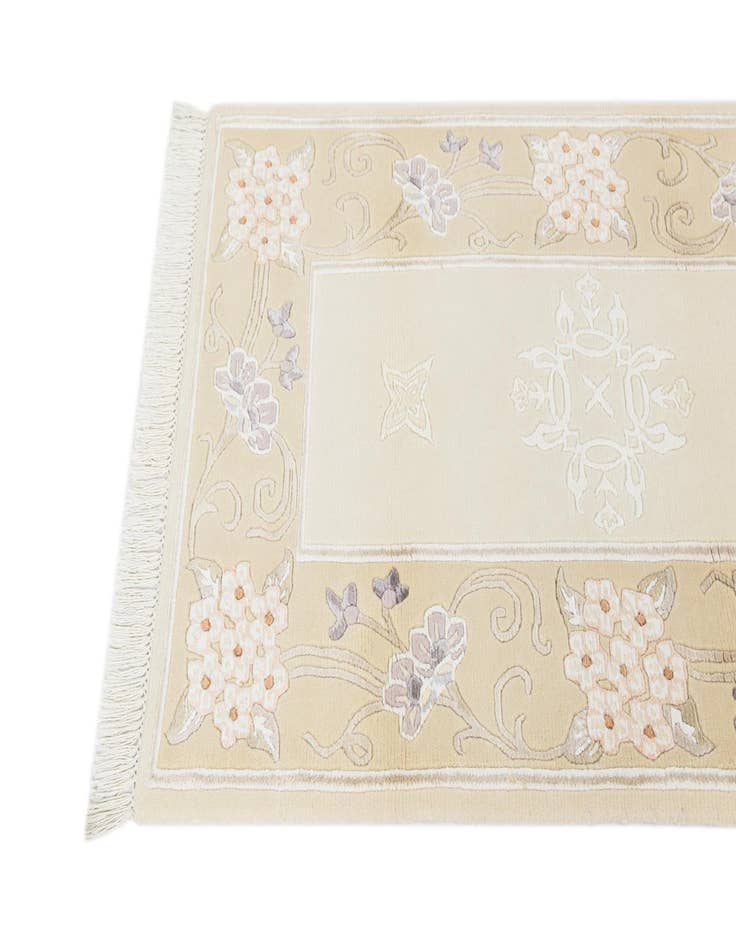 Detail image of 2' 8 x 4' 5  Hand Knotted Darya Wool Rug