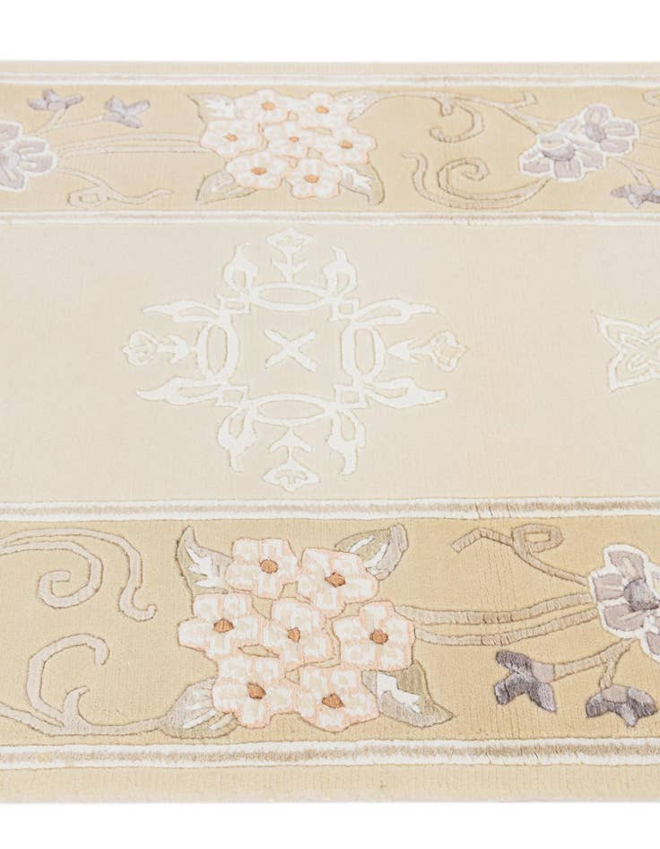 Detail image of 2' 8 x 4' 5  Hand Knotted Darya Wool Rug