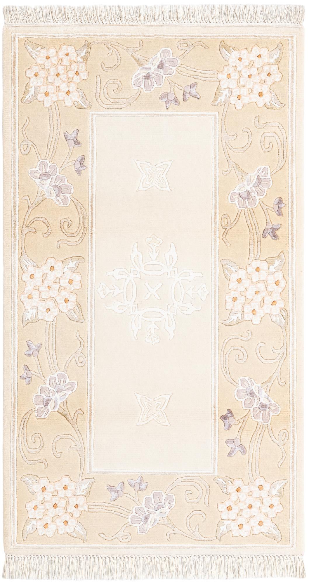 2' 8 x 4' 5 Hand Knotted Darya Wool Rug