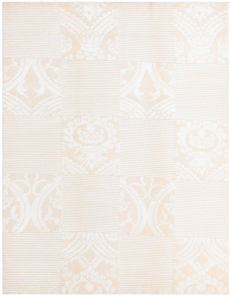 Detail image of 5' 9 x 8' Hand Knotted Darya Wool Rug