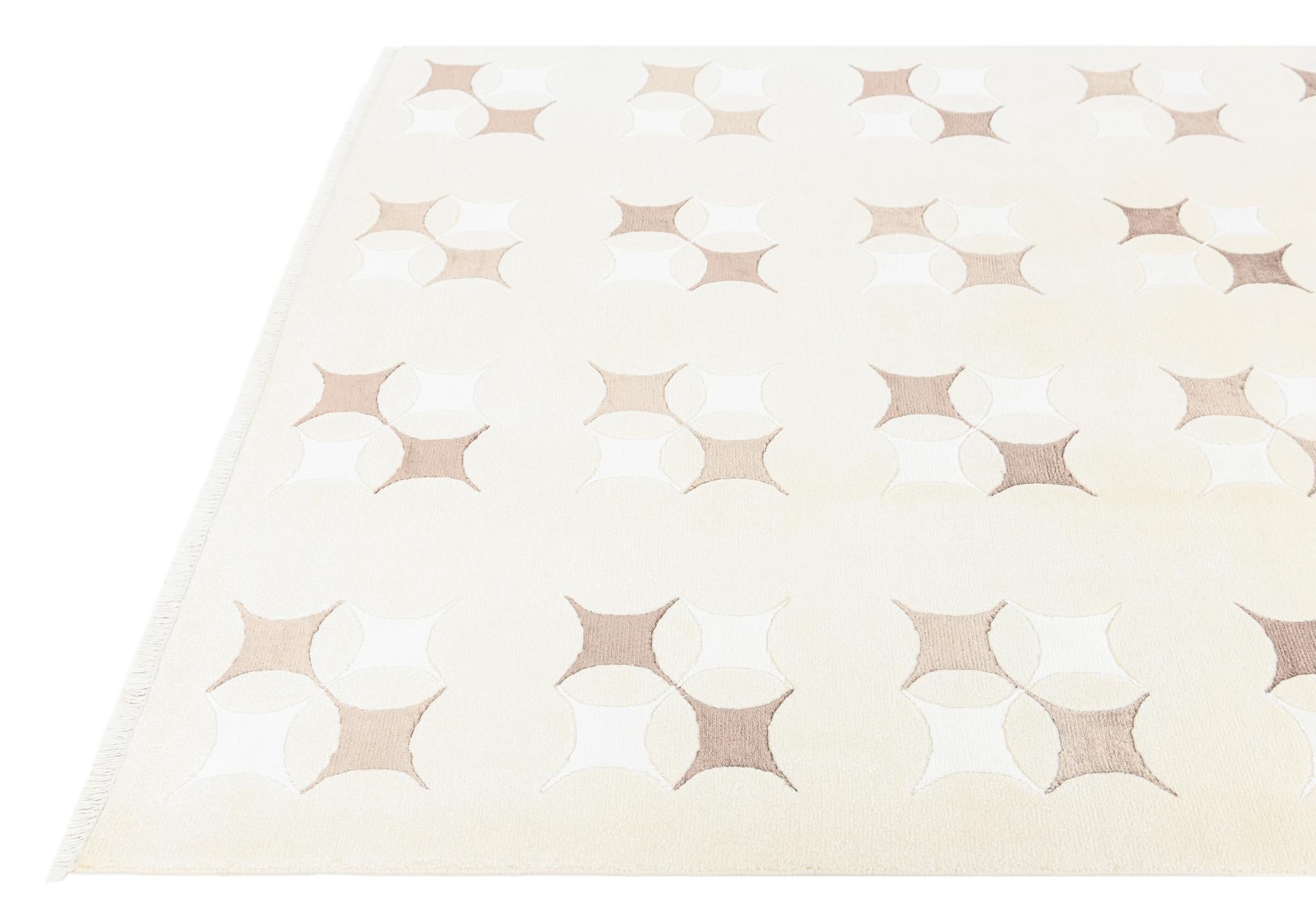 5' 6 x 7' 10 Hand Knotted Darya Wool Rug