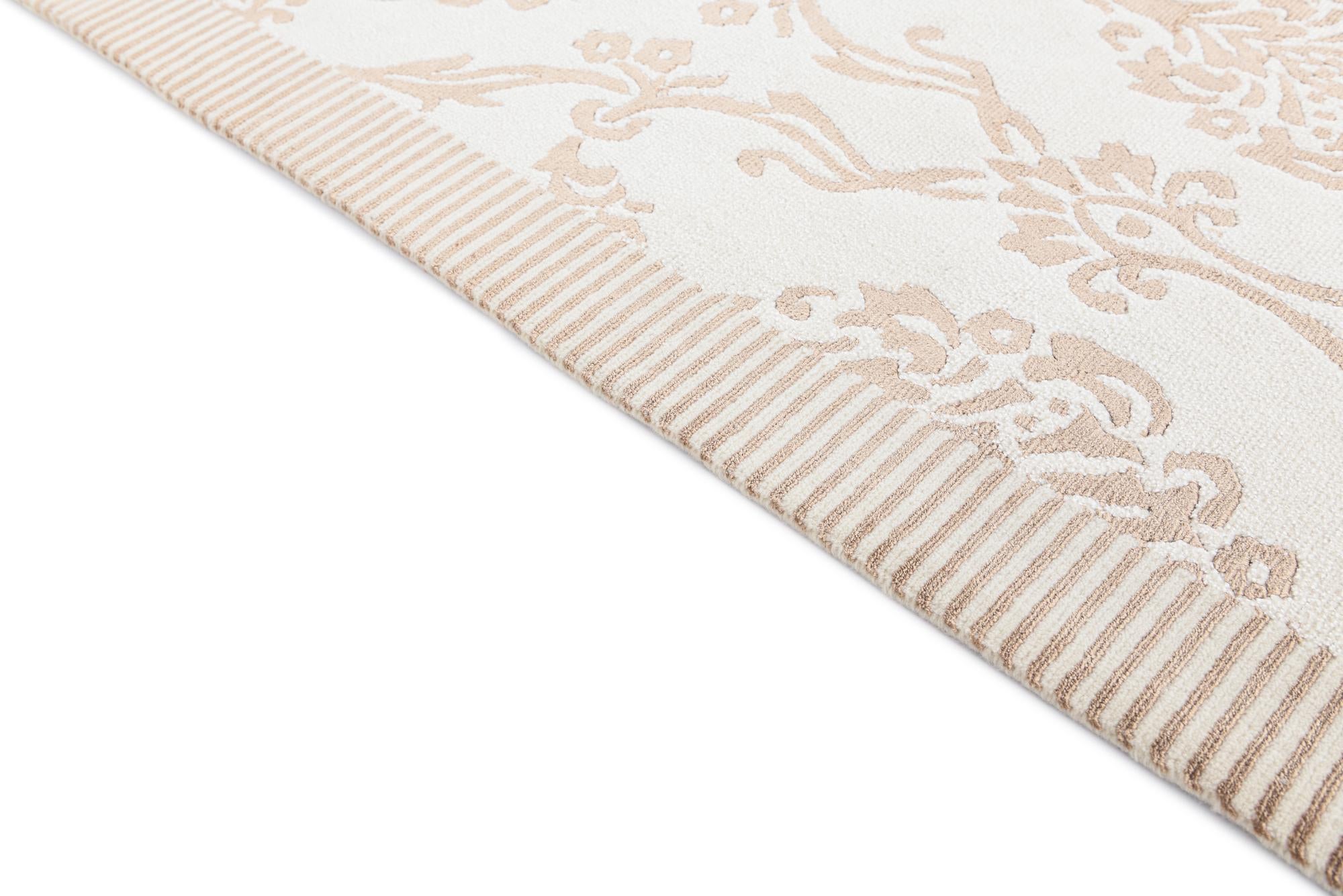 5' 8 x 8' Hand Knotted Darya Wool Rug